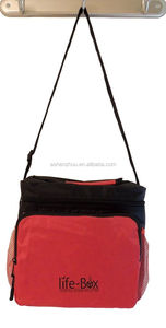 Caliente mejor venta personalizadas picnic acampar al aire libre aislado bolso más fresco rojo para latas <span class=keywords><strong>de</strong></span> cerveza - Product Image 6
