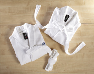 <span class=keywords><strong>En</strong></span> gros 100 Coton Respirant Col Châle Hôtel <span class=keywords><strong>Éponge</strong></span> Gaufre <span class=keywords><strong>Peignoir</strong></span> - Product Image 1