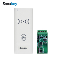 Lector de Tarjetas Inteligentes Inalámbrico Wiegand 26/34bit para Control de Acceso, Tarjetas IC/MF de 13.56MHz