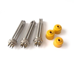 ฮีตเตอร์แบบท่อแช่สำหรับฮีตเตอร์หน้าแปลนแบบก๊าซหรือของเหลว DN100 10KW แบบกำหนดเอง - Product Image 4