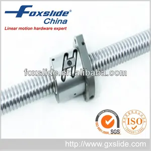 Wholesale Precision CNC Machinery SFU DFU 5mm 6mm 10mm 20mm 25mm 32mm 40mm Diameter 5mm Pitch Ball Screw