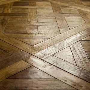 Parquets en bois de chêne antique, pièces, sol en bois fini avec couleur caramel - Product Image 1