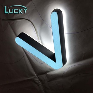 3D Acrílico LEVOU Letras logotipo da empresa Interior iluminado iluminado sinal de negócio - Product Image 4