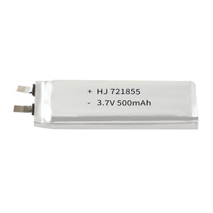 HJ — <span class=keywords><strong>hélicoptère</strong></span> RC haute capacité 25c, modèle 721855, 3.7V, batterie 500mAh, Lithium polymère, Lipo - Product Image 1