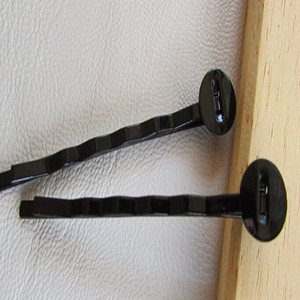 femmes à la mode design tout simplement <span class=keywords><strong>prendre</strong></span> un mot en fer noir clip clip bb - Product Image 1