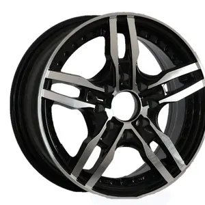 Jante 13 14 15 black 4x114.3 luxury wheel rims Aftermarket Wheels Rims for sport car
