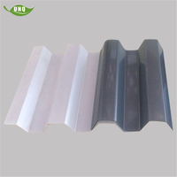 Hojas de techo de plástico corrugado de color pvc