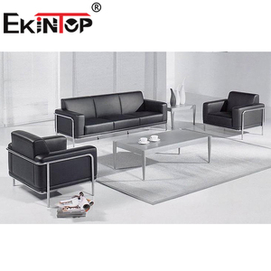 Ekintop importación nuevo modelo <span class=keywords><strong>italiano</strong></span> de lujo último en forma de l diseños modernos esquina de la Oficina Ejecutiva de sofá de cuero conjunto - Product Image 6