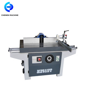 MX5117T solo huso Fresadora Vertical madera Shaper husillo con mesa deslizante tupí - Product Image 1