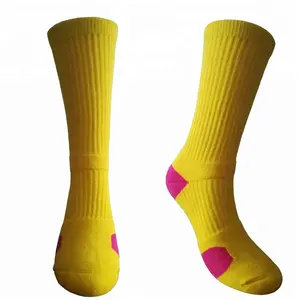 Cheap custom wholesale elite athletic half cushioned volleyball basketball mens sports dress crew socks