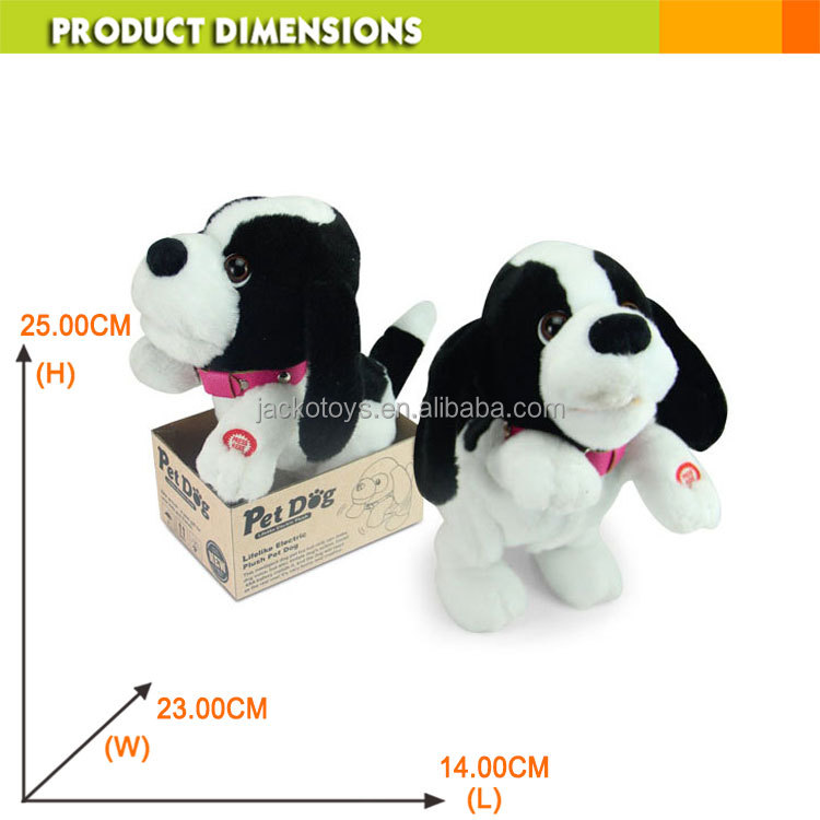 JACKO TOYS BN0234268 Kids Plush Electronic Pet Dancing Dog - Interactive Toy Robot Dog