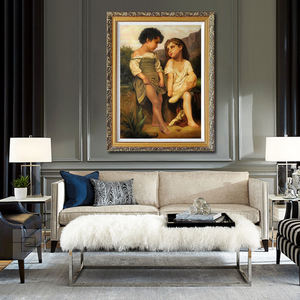 Peint à la main célèbre peinture ancienne reproduction par William <span class=keywords><strong>Adolphe</strong></span> Bouguereau - Product Image 3