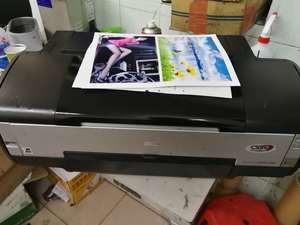 Offre Spéciale : Machine d'impression pour le marché, compatible avec l'impression sur papier transfert thermique pour imprimante <span class=keywords><strong>Epson</strong></span> 1400, avec tête d'impression d'occasion et réservoir CISS - Product Image 2