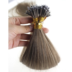 Wholesale 16-24&quot;50s 1g/s Ombre Remy Real Indian Human Hair Extensions Straight Nano Micro Ring Human Hair Extension