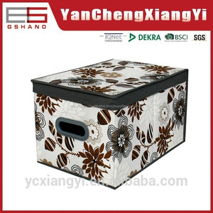 algodón como el <span class=keywords><strong>norte</strong></span> de europa <span class=keywords><strong>plaza</strong></span> plegable con la ventana en caja de almacenamiento de rotación de plástico - Product Image 1