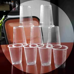 7 أوقية PP البلاستيك القابل للتصرف كوب المشروبات 200 مللي تشجيانغ المورد بالجملة كأس
