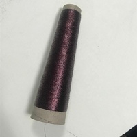 Dongyang Zari Yarn Ms Type 150D Polyester Fil métallique pour la broderie