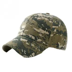 B425 Custom Camping Hüte Frauen Männer Baumwolle Mesh Trucker Cap Verstellbare Camouflage Camo Baseball Cap