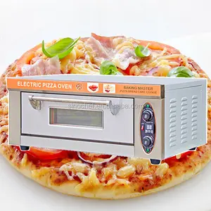 Pizza Oven 1 Dek, 1 Nampan Mini Electric Oven Roti Dapur Baking Oven untuk Dijual