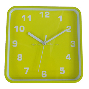 <span class=keywords><strong>Mini</strong></span> 8 Inch 20 Cm Giá Rẻ Quảng Trường Nhựa Khuyến Mãi Đồng Hồ Treo Tường - Product Image 3