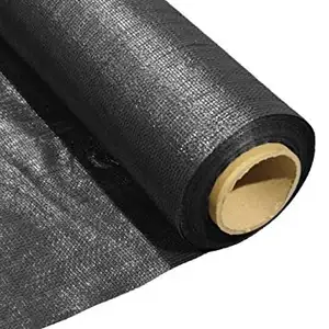 100% PP woven geotextile price per m2 rolls for road stability and saperation