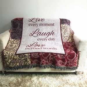 <span class=keywords><strong>Arazzi</strong></span> ricamati in stile Vintage a colori personalizzati <span class=keywords><strong>arazzi</strong></span> in cotone poliestere con nappe - Product Image 6