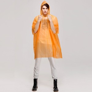 Custom Printed logo <strong>Disposable</strong> Rain <strong>Poncho</strong> - Product Image 4
