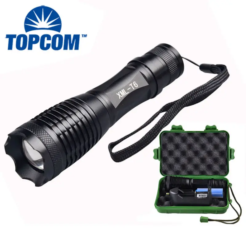 Wholesale x700 Waterproof 1000m Long Range Tactical Flashlight 300 Lumen