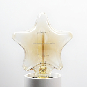 Mer Starfish Forme Couleur Ambre Verre De Tungstène Halogène <span class=keywords><strong>Ampoule</strong></span> 25 W - Product Image 1