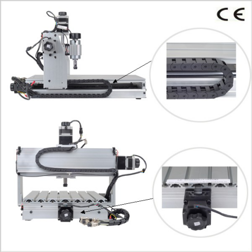 CNC 3040 Z-DQホビー3D 4軸彫刻フライス彫刻木製CNCルーターマシン|