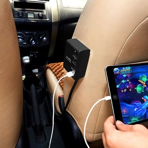 Rocketek 45.5 W 3 12 <span class=keywords><strong>V</strong></span> toma de <span class=keywords><strong>cargador</strong></span> de coche, 6 Tomas de Corriente USB <span class=keywords><strong>Cargador</strong></span> de Coche con 35 "cable - Product Image 6