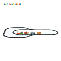 EPT Cool Electric Kids Orbit Car Slo Toy Baby Train Track Race Sets Rail Toys Set