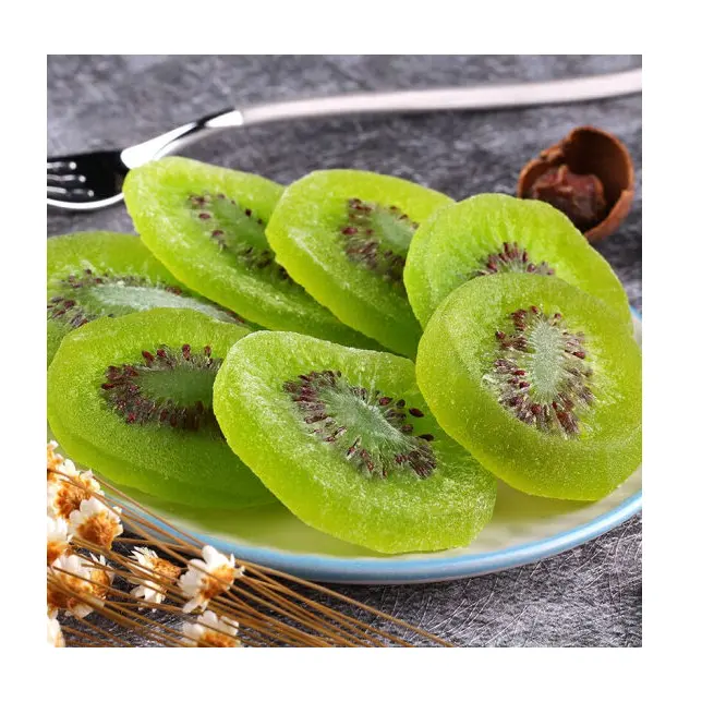 Lezat Kesehatan Irisan Bentuk Buah Kering Diawetkan Kiwifruits Kering Buah Kiwi