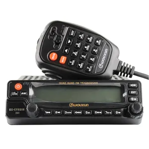 Wouw KG-UV920R(III) 듀얼 밴드 VHF UHF 워키 토키 라디오 모바일 트랜시버 자동차 라디오