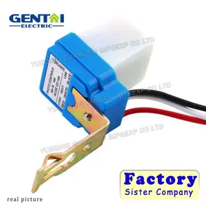 Photocell Street Light Photoswitch Sensor AC DC 12V 10A Auto On Off Switch