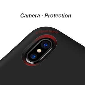 Cellulaire téléphone Silicone Gel En Caoutchouc Pleine Couverture pour l'<span class=keywords><strong>iphone</strong></span> X avec LOGO Trou - Product Image 3