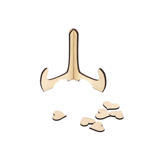 Libro de invitados con corazón de madera, corte láser, para <span class=keywords><strong>boda</strong></span>, <span class=keywords><strong>2022</strong></span> - Product Image 6