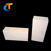 Brique réfractaire pour four à verre, bloc de corindon de zircone AZS à haute teneur en alumine et corindon fusionné pour revêtement de four de fusion