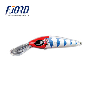 FJORD 85mm 14g meilleure <span class=keywords><strong>Action</strong></span> flottante eau salée en <span class=keywords><strong>plastique</strong></span> dur manivelle appât cuillère méné leurres de pêche - Product Image 2