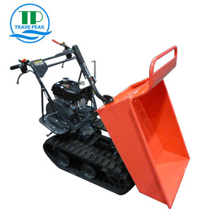QTP300C Gearbox Mini Loader Kyb hydraululis 300kgs kapasitas beban mesin bensin mesin Crawler Taman jenis transportasi khusus - Product Image 3