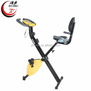 Fitness cardio equipo resistencia magnética correa del pedal automático plegable bicicleta estática - Product Image 2