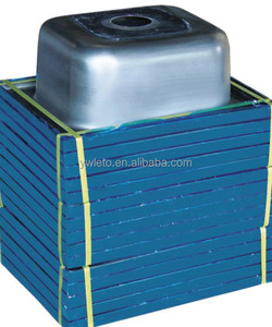 Mejor calidad precio más barato solo vaso de acero inoxidable 201 fregadero con escurridor - Product Image 4