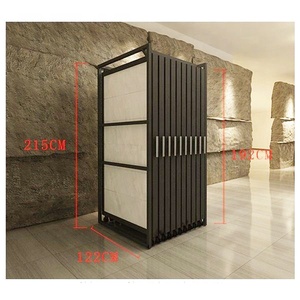 Wholesale Custom Slab Steel Quartz Display <strong>Rack</strong> <strong>Storage</strong> <strong>Rack</strong> <strong>for</strong> Showroom Display Stand Cardboard Ceramic Tile Display Stand - Product Image 2