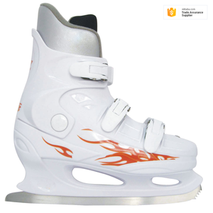 <span class=keywords><strong>Pattini</strong></span> <span class=keywords><strong>da</strong></span> Ghiaccio Professionali Bianchi alla Moda per Pattinaggio Artistico, Stagione Invernale, Noleggio per Ragazze - Product Image 5