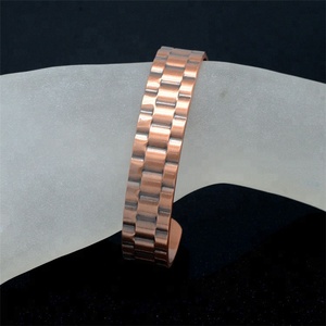 I più nuovi magneti ad alta potenza per alleviare il dolore da artrite <span class=keywords><strong>bracciale</strong></span> magnetico in rame puro da uomo - Product Image 4