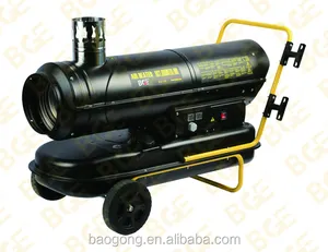 BGE 30KW Industrial Indirect Diesel Kerosene Oil Air Heater Portable Home Jobsite Construction Site Space Heaters