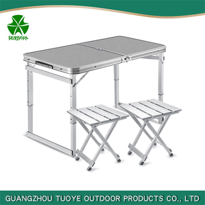 Tuoye Outdoor Laptop <strong>Small</strong> <strong>Table</strong> Computer <strong>Table</strong> Aluminum <strong>Folding</strong> Fable <strong>and</strong> <strong>Chair</strong> - Product Image 2