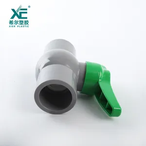 Plastic Water Valve Manufacturer Wholesale Meticulous Excellent Normal Pressure 1/2 " -2'' Grey Plastic Agriculture Water Valve