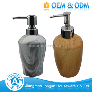 Nuevo diseño botella <span class=keywords><strong>de</strong></span> <span class=keywords><strong>dispensador</strong></span> <span class=keywords><strong>de</strong></span> jabón líquido o loción color madera y piedra - Product Image 1