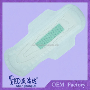 Super absorbant 7 couches ultra mince anions serviette hygiénique pour dame - Product Image 1